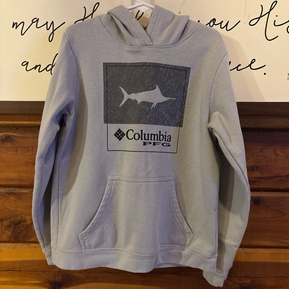 Columbia Gray Fleece Hoodie